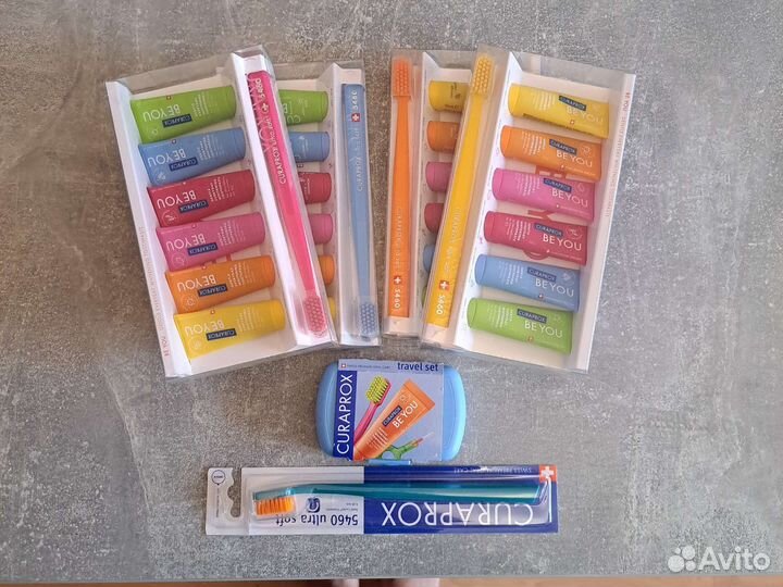 Curaprox зубная паста + мини набор. Швейцария