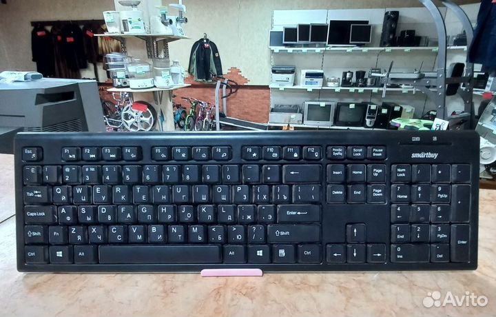 Комплект клавиатура SmartBuy SBC-23335AG-K Black U