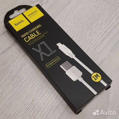 Кабель Lightning 8-pin - USB Hoco X1