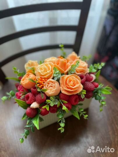 Букеты, наборы из мыла, ручная работа