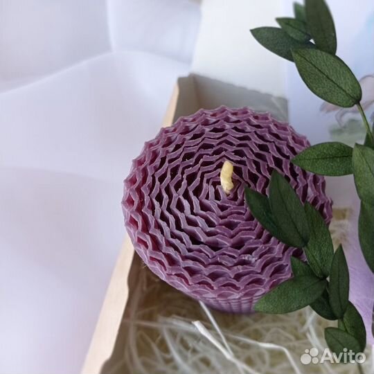 Свечи восковые натуральные