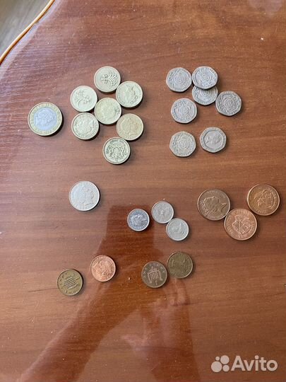 Монеты английские