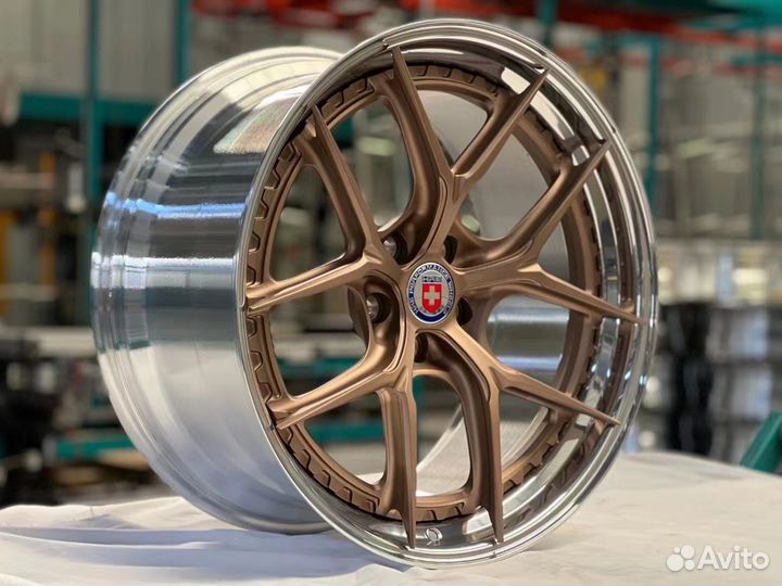 Кованные диски R21 2х составные HRE BMW M / AMG