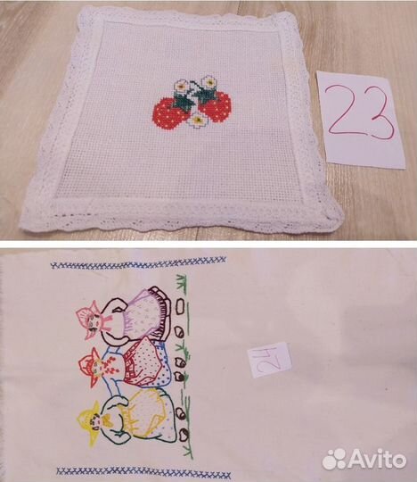 Винтажный текстиль (ришелье, вышивка)