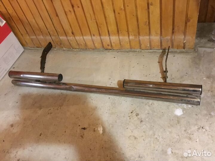 Бампер из нержавейки на Ford Ranger