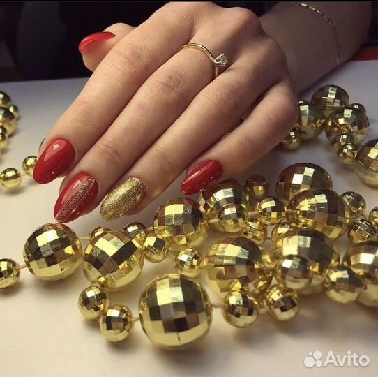 Маникюр-гель-лак-укрепление