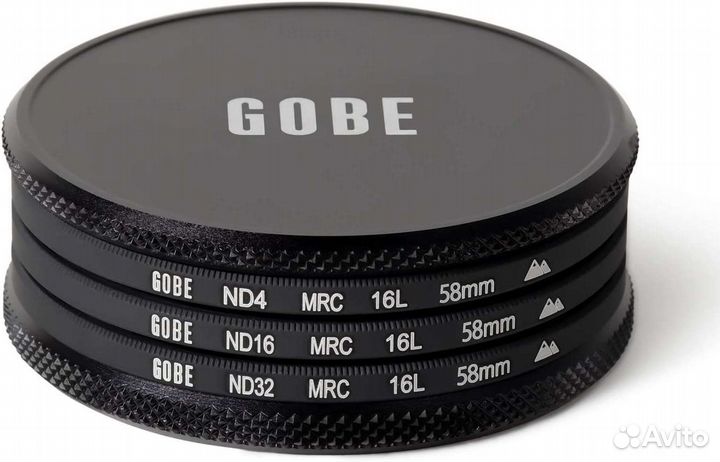 Набор ND фильтров Gobe 58mm