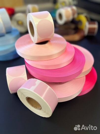 Лента с логотипом, печать на сатиновых лентах