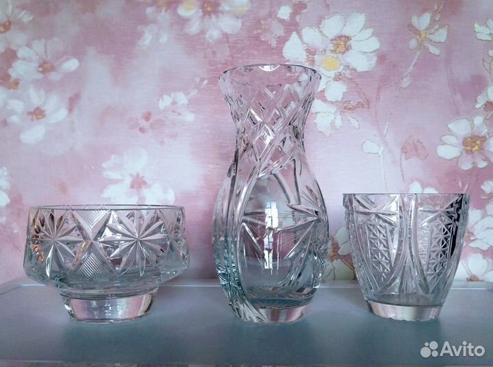 Хрустальные вазы СССР