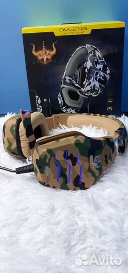 Игровые наушники Elite GT 88 Подсветка Микрофон