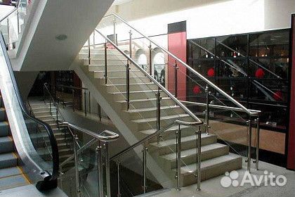 Перила, поручни, ограждения из нержавеющей стали