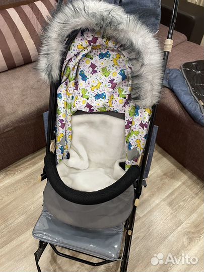 Детские санки коляска