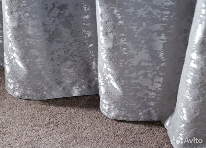 Шторы мрамор новые