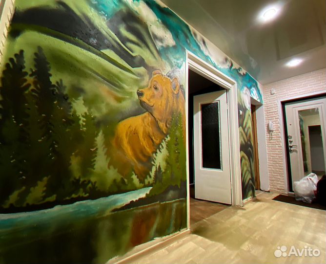 Роспись стен и авто, граффити