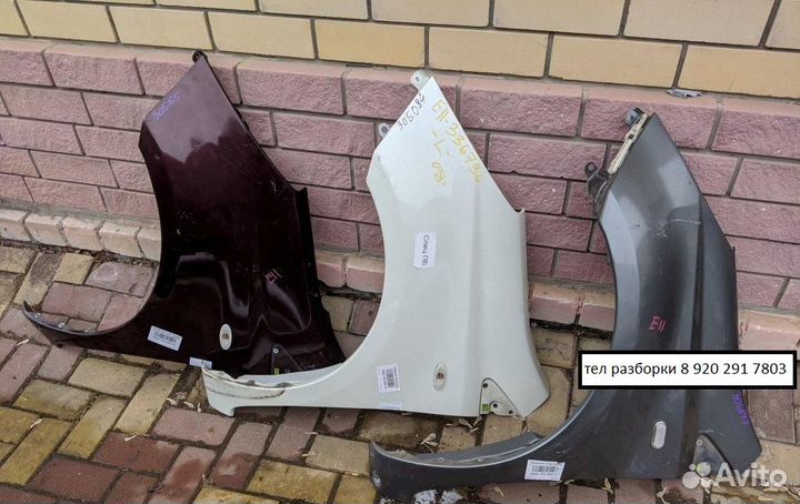 Nissan Note Разбор Бампер решетка фары и другое