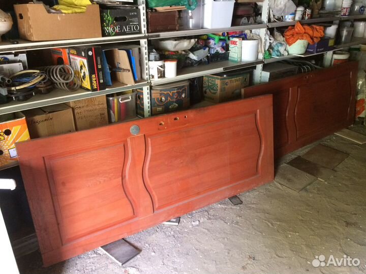 Дверь деревянная бу 80-200 (2 штуки )