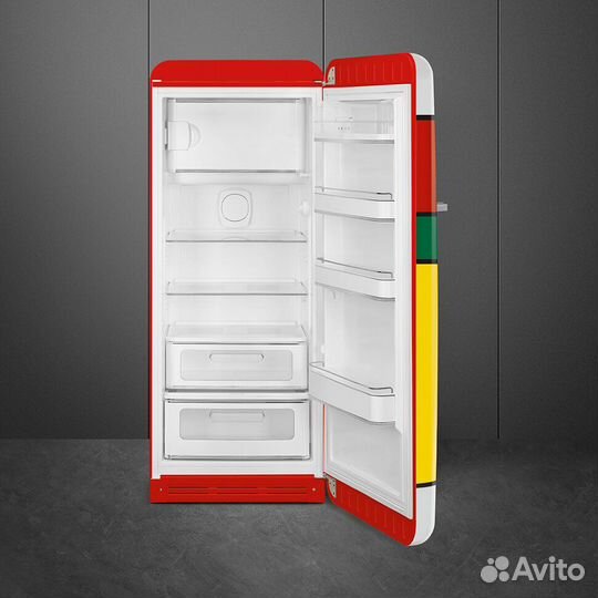Холодильник smeg FAB28rdmc5 Разноцветный