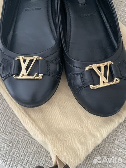 Балетки louis vuitton 36р Оригинал