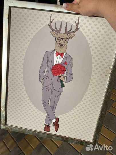 Плакаты постеры в рамке