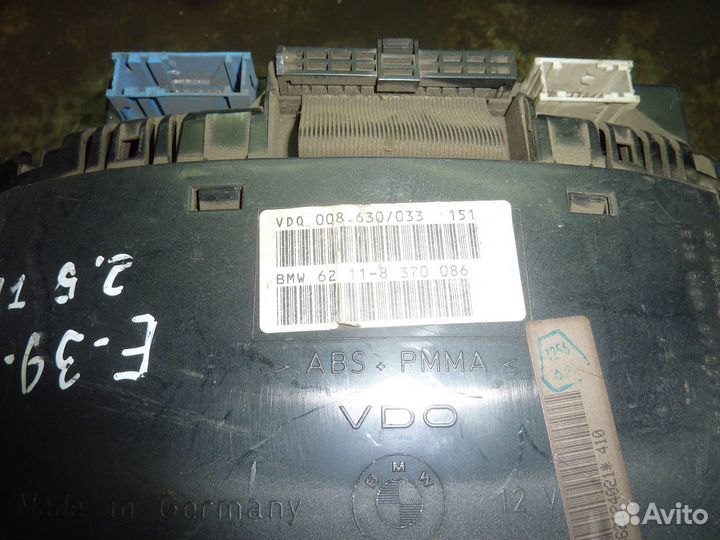 Панель приборов 1995-2003 BMW 5 E39