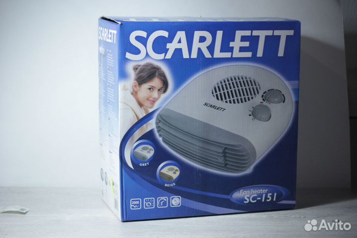 Обогреватель воздушный Scarlett