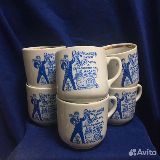 Бокалы фарфор. Коллекционные Вербилки Дулево лфз