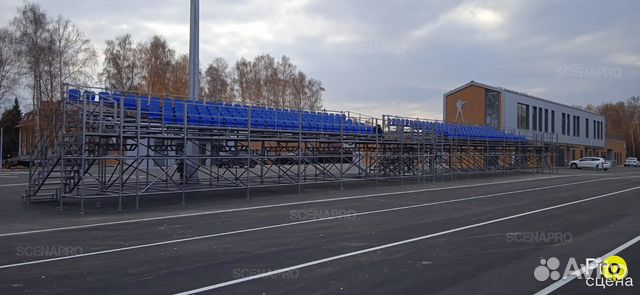 Трибуны на клиновом соединении