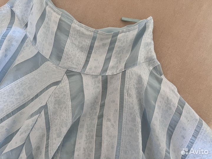 Воздушная юбка солнце с кокеткой 46 48