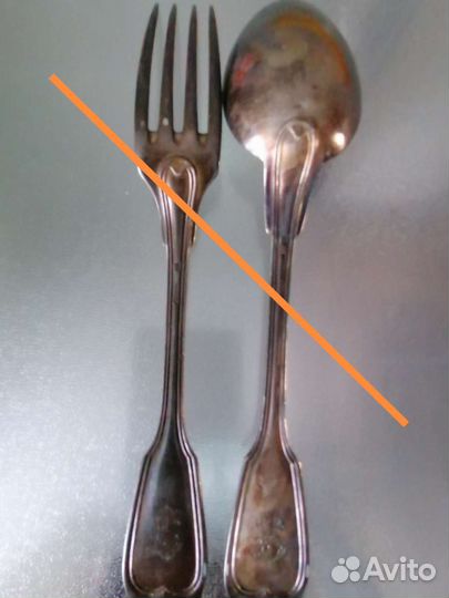 Столовые приборы мельхиор СССР