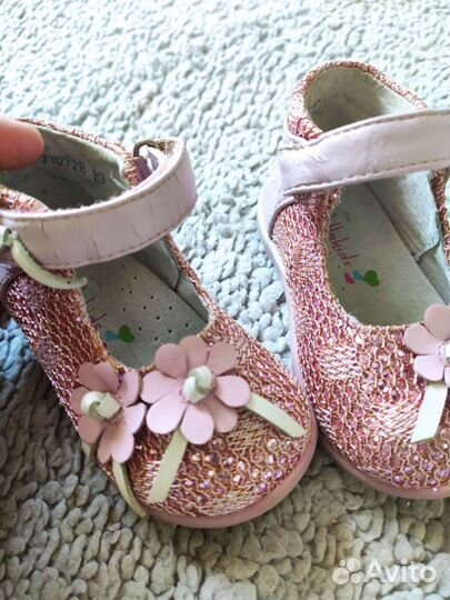 Туфельки 19 р-р