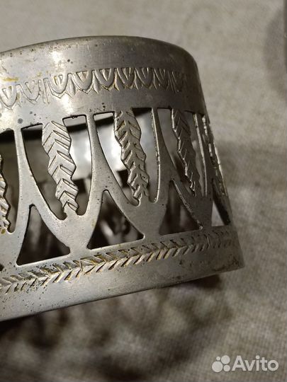 Два подстаканника СССР вместе одним лотом