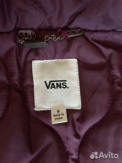 Парка женская демисезонная vans