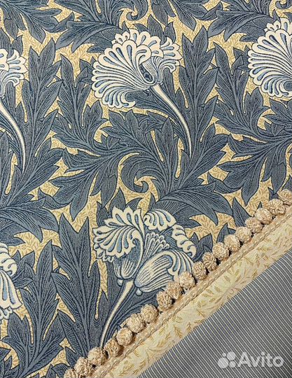 Гобеленовая ткань в стиле morris