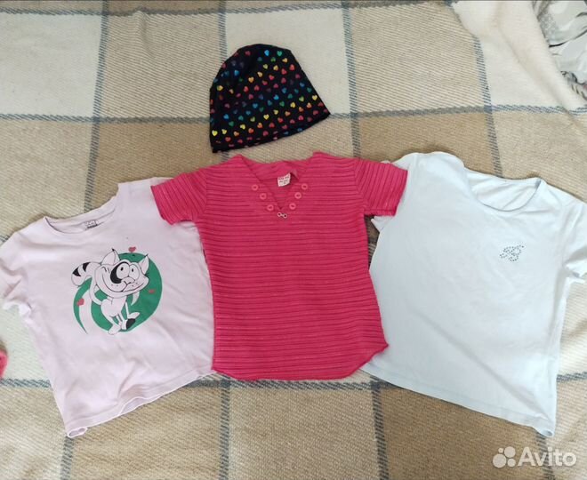 Одежда пакетом для девочки р.104-110