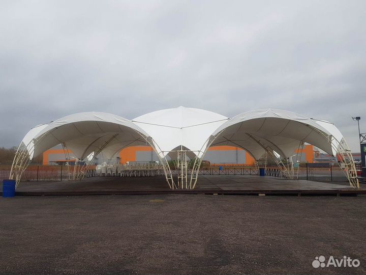 Арочный шатер