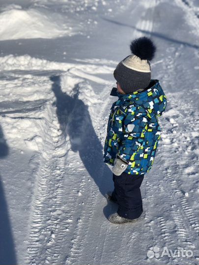 Зимний костюм, куртка и полукомбинезон