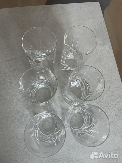 Хрустальные стаканы