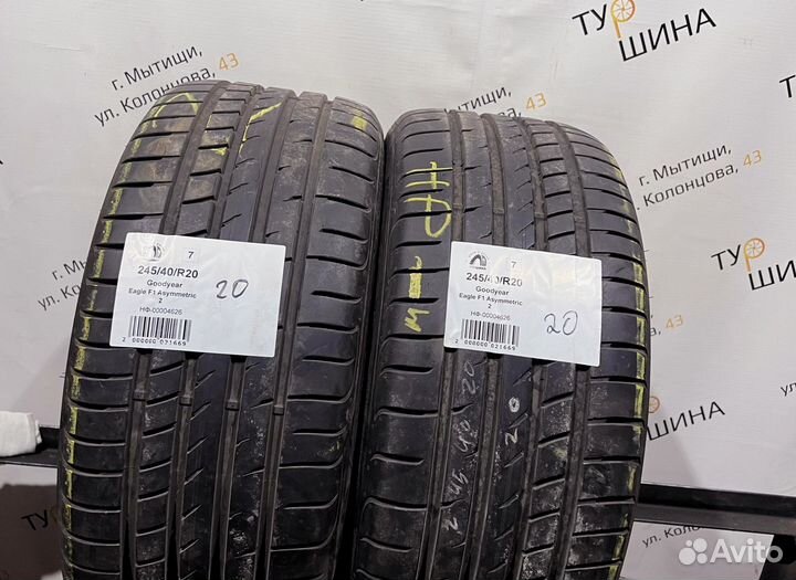Goodyear Eagle F1 Asymmetric 2 245/40 R20 94Y