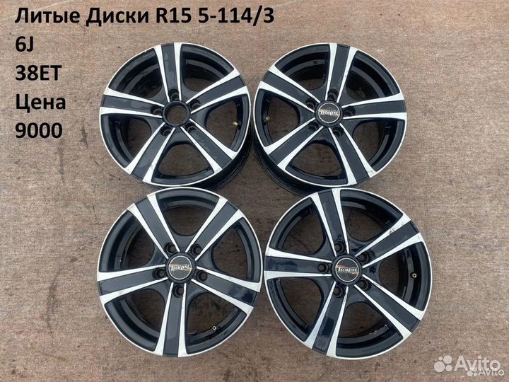 Литые Диски R15 5-114/3