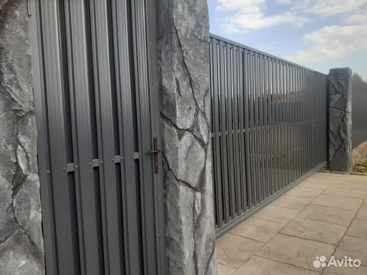 Ворота откатные под ключ