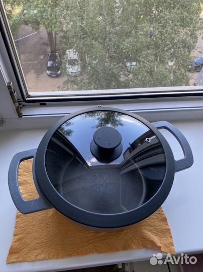 Кострюля суповая кованный алюминий