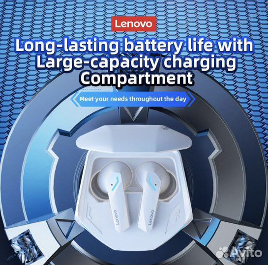 Беспроводные наушники lenovo