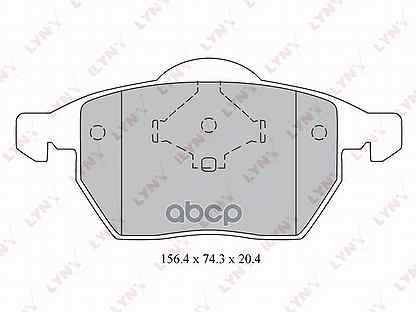 BD-1213 Колодки тормозные lynxauto BD-1213 lynx