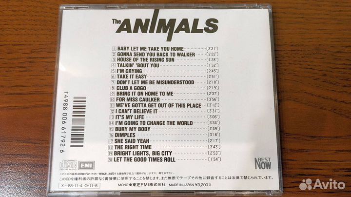 The Animals – The Singles Plus(Japan CD)