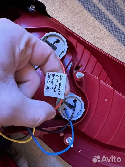 Фонари задние гранта фл лифтбек 2022-2023 года