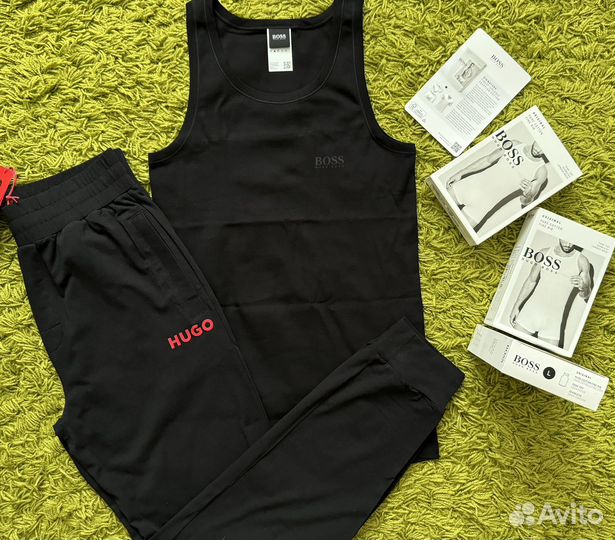 Hugo M брюки домашние оригинал