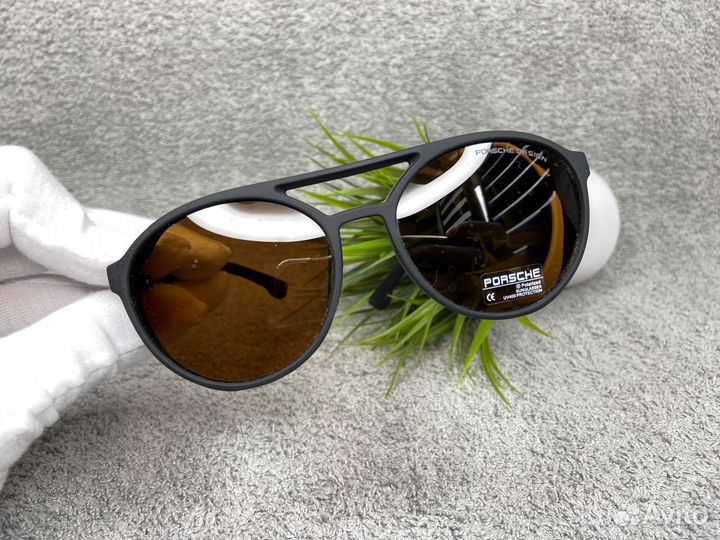 Солнцезащитные очки Porsche Brown