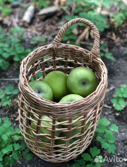 Плетеная подвесная корзина zara home