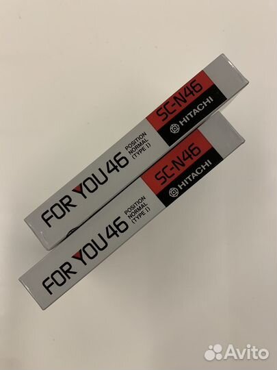 Аудиокассеты Hitachi For You. SC-N46