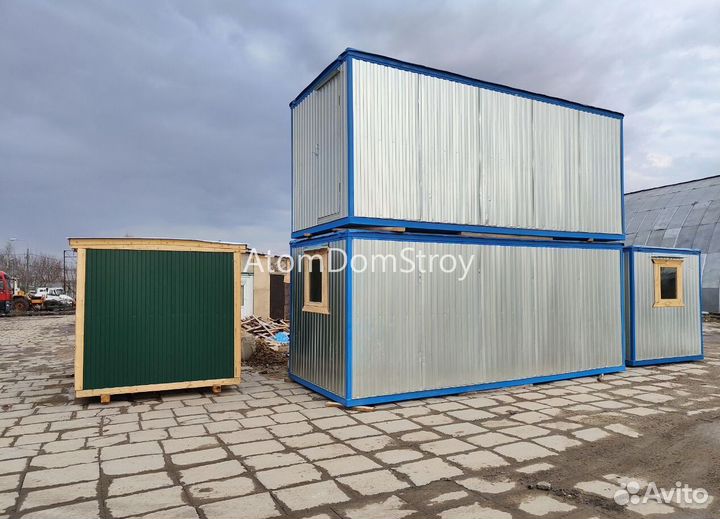 Блок контейнер утепленный зимний вариант в наличии